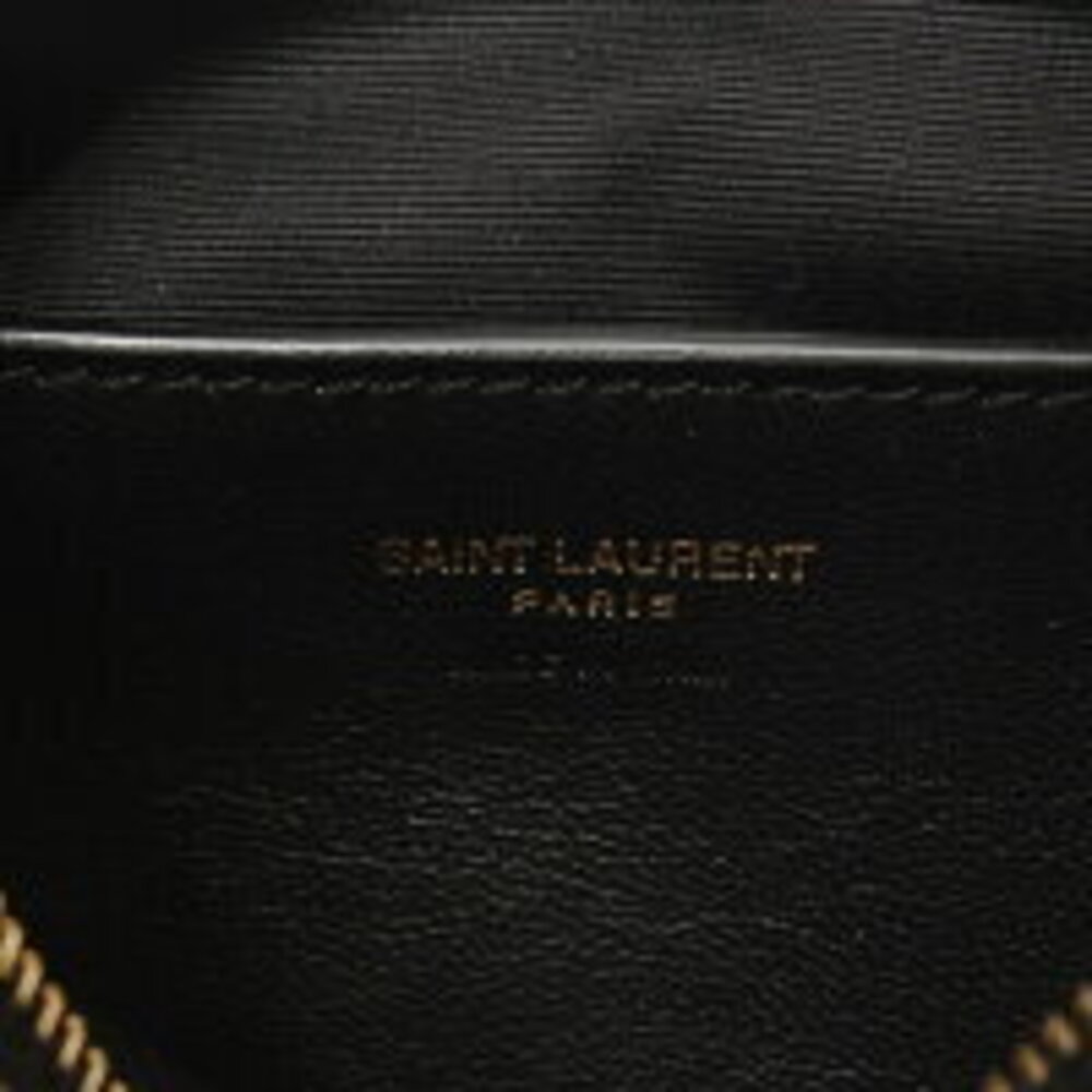Yves Saint Laurent Calypso Leather Hobo Shoulder Bag Black - Picture 9 of 12